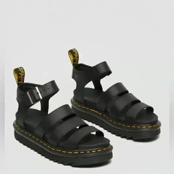 DR. MARTENS Blaire Sandal Black - Picture 1 of 3